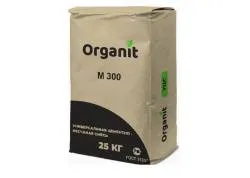 Organit Универсальная цементно-песчаная смесь М 300 (25 кг., 580)